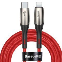 Кабель Baseus Horizontal Type-C to Lightning PD 18W (1 метр) (CATLSP-09) красный 20465 фото