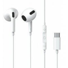 Наушники Baseus Encok Type-C lateral in-ear Wired Earphone C17 (NGCR010002) White 26951 фото