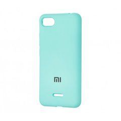 Чехол силиконовый Silicone Case для Xiaomi Redmi 6A Deep Lake Blue 14281 фото
