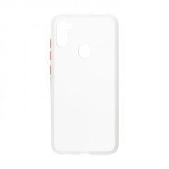 Чехол Shadow Matte Case Samsung A115F,M115F A11,M11 (2020) белый 19956 фото