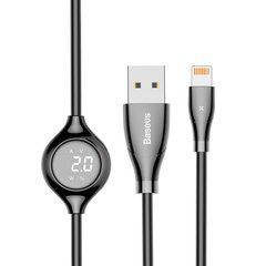 Кабель Baseus Big Eye Digital Display Lightning 2.0A (1.2m) Black (CALEYE-01) 18068 фото