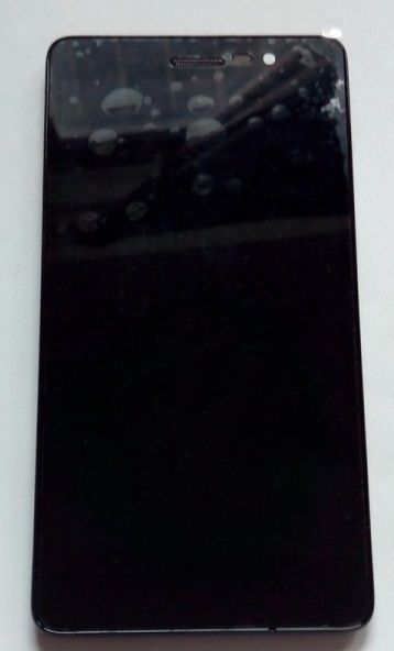 Дисплей для Lenovo S860 и рамкой черный 00103 фото