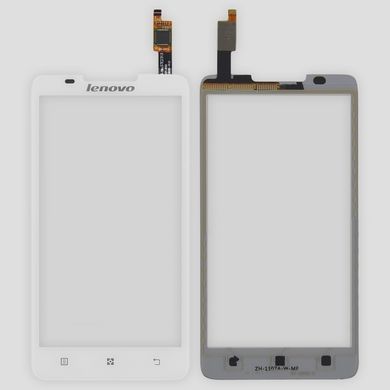 Сенсор (тачскрин) Lenovo A656, A766 белый 00716 фото