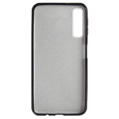 Чехол силиконовый,пластиковый Samsung A750 A7 (2018) черный с блестками 14961 фото