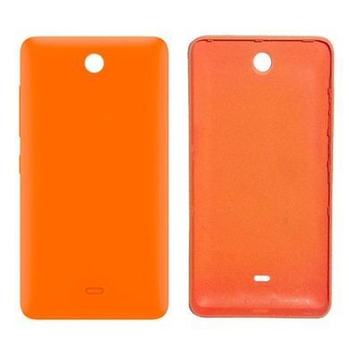 Задня кришка для Microsoft (Nokia) Lumia 430 Dual Sim (RM-1099) помаранчева 07332 фото