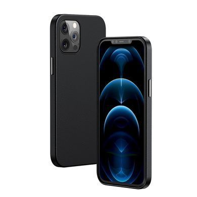 Чохол Baseus Original Magnetic Leather Case For 12 Pro Max чорний (LTAPIPH67N-YP01) 27652 фото