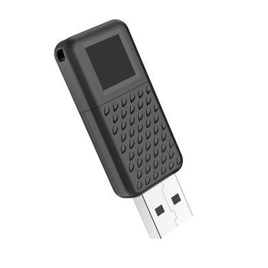 Флеш память, USB накипочувач Hoco UD6 16GB USB2.0 матово-чорний 30316 фото