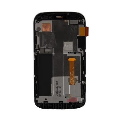 Дисплей HTC Desire X T328e з рамкою сріблястий 04066 фото