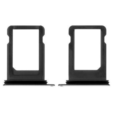 Держатель SIM-карты Apple iPhone X серебристый 10795 фото