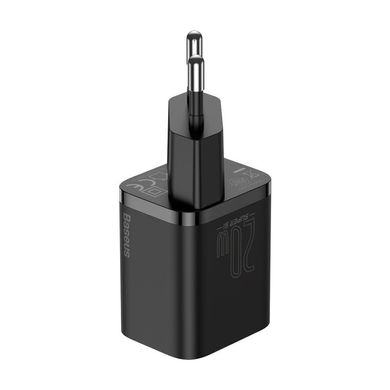 Зарядний пристрій Baseus Super Si Quick Charger 20W (1Type-C) (CCSUP-B01) чорний 25394 фото