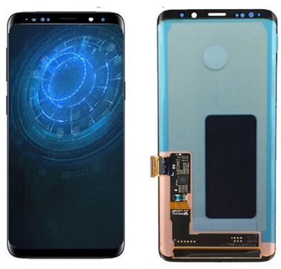Дисплей для Samsung G965F Galaxy S9 Plus чорний OLED 02665 фото