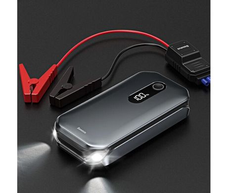 Пусковое устройство (бустер) Baseus Super Energy Pro Car Jump Starter (12000 mAh) Black (CRJS03-01) 26479 фото