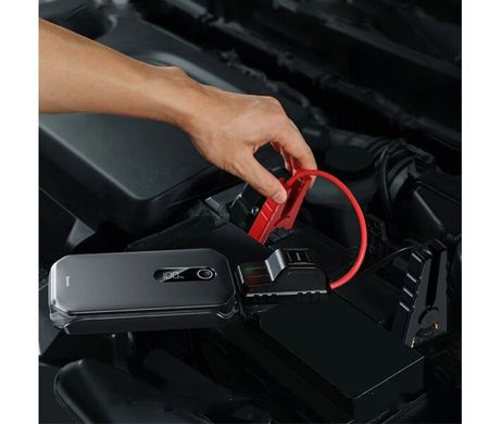 Пусковое устройство (бустер) Baseus Super Energy Pro Car Jump Starter (12000 mAh) Black (CRJS03-01) 26479 фото