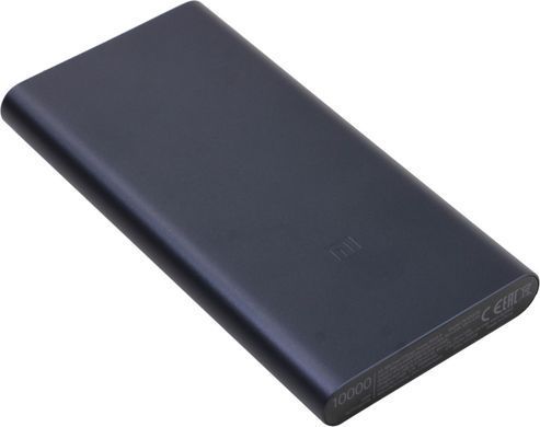 Зовнішній акумулятор (Повербанк) Xiaomi Mi 3 10000 mAh 2USB Fast Charge PLM13ZM Black (VXN4260CN) 18839 фото