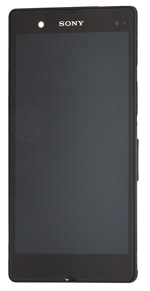 Дисплей Sony C6602, C6603, C6606 Xperia Z и рамкой черный Оригинал Китай 00927 фото