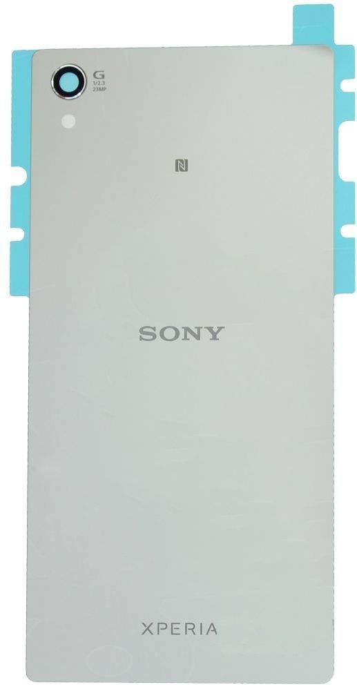 Задняя крышка для Sony E6833, E6853, E6883 Xperia Z5+ серебристая Оригинал Китай 08499 фото