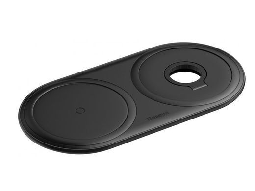 Беспроводное зарядное устройство Baseus Planet 2in1 Wireless Charger (WXPL-B01) черный 20276 фото