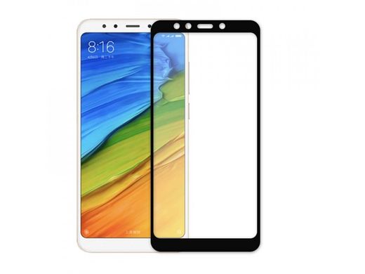 3D Защитное стекло для Xiaomi Redmi Note 5 черное 11611 фото