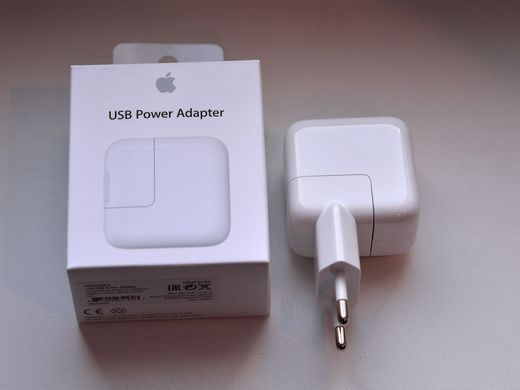 Мережевий зарядний пристрій Apple для iPad 12W A1401 Power Adapter MD836 18204 фото