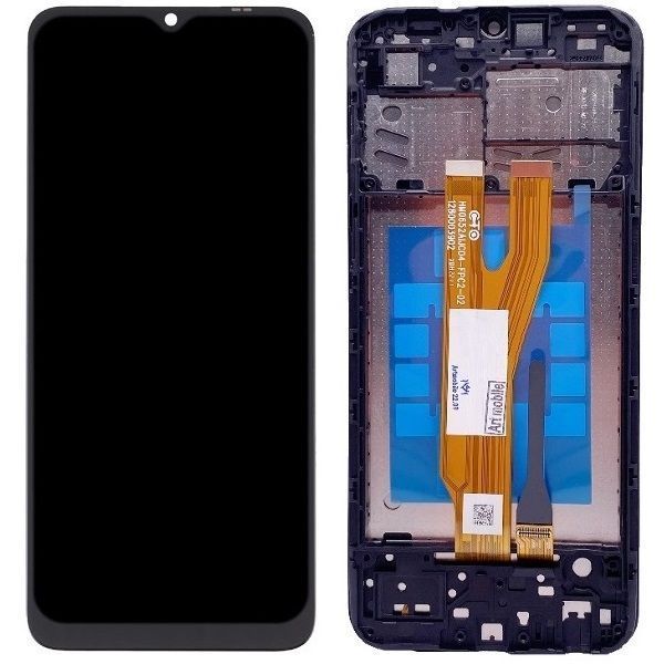 Дисплей для Samsung A032F Galaxy A03 Core с рамкой черный Оригинал Китай 29766 фото