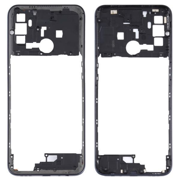 Рамка корпусу Oppo A53 4G 2020, A53s, A32, A33 2020 чорна 31295 фото