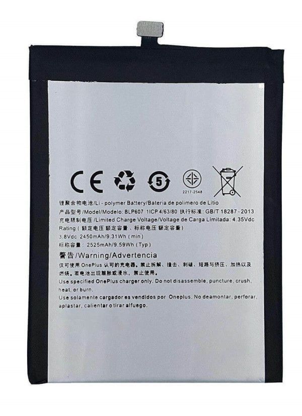 Аккумулятор BLP607 для OnePlus X, 2525 mAh 22158 фото