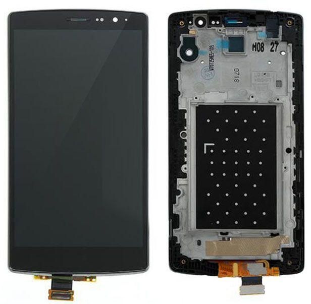 Дисплей для LG H522Y, H525N, H525Y G4c с рамкой черный 06770 фото