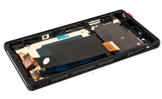 Дисплей Sony C6602, C6603, C6606 Xperia Z и рамкой черный Оригинал Китай 00927 фото