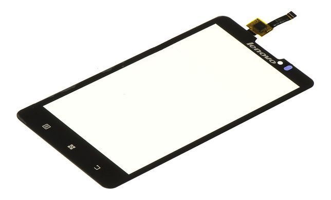 Сенсор (тачскрин) Lenovo P780 черный 00772 фото