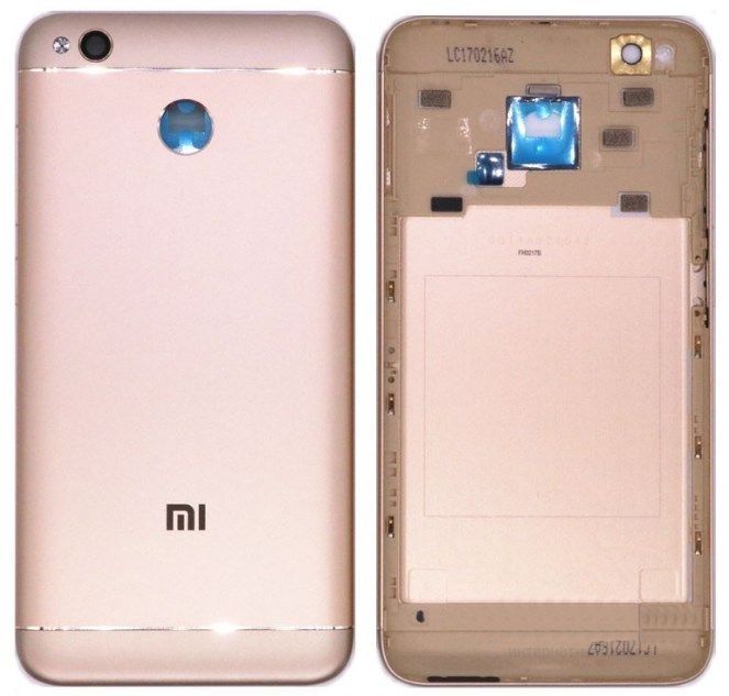 Задняя крышка для Xiaomi Redmi 4X розовая 07921 фото