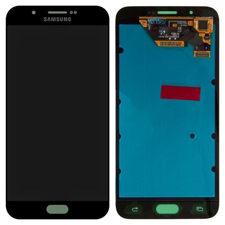 Дисплей для Samsung A800F Dual Galaxy A8 2015 черный Midnight Black, OLED 15496 фото