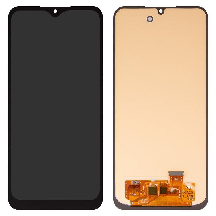 Дисплей для Samsung A256 Galaxy A25 черный OLED (Big LCD) Хайкопия (HD) FLYCDI 32306 фото