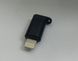OTG Перехідник з microUSB на Lightning чорний 08321 фото 3