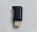 OTG Перехідник з microUSB на Lightning чорний 08321 фото 2