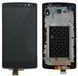 Дисплей для LG H522Y, H525N, H525Y G4c с рамкой черный 06770 фото