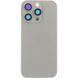 Задня кришка для Apple iPhone 16 Pro сіра Natural Titanium, з рамкою, в комплекті скло камери, магнітне кільце 33514 фото 3