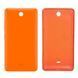 Задня кришка для Microsoft (Nokia) Lumia 430 Dual Sim (RM-1099) помаранчева 07332 фото 2