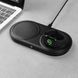 Беспроводное зарядное устройство Baseus Planet 2in1 Wireless Charger (WXPL-B01) черный 20276 фото 3