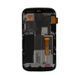Дисплей HTC Desire X T328e з рамкою сріблястий 04066 фото 3