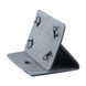 Чехол-книжка Lagoda Clip stand 9-10 серый 13862 фото 3