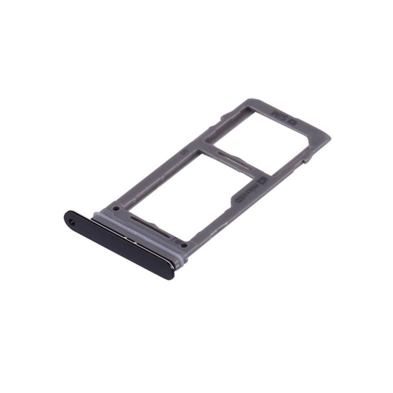 Держатель Sim-карты для и карты памяти Samsung G960F Galaxy S9, G965F Galaxy S9 Plus серый, на две Sim-карты 11945 фото