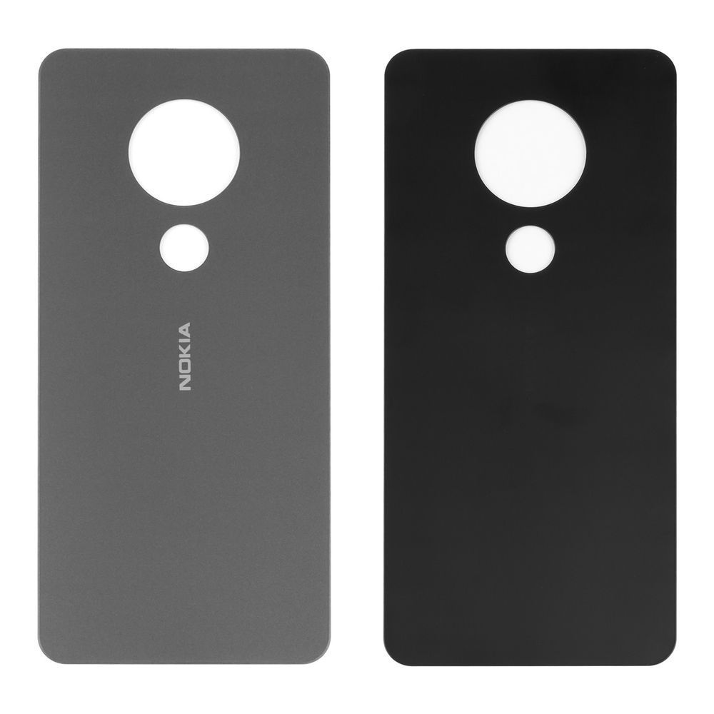 Задняя кришка для Nokia 7.2 TA-1181 серебристая 25428 фото