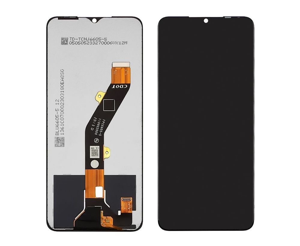 Дисплей для Infinix Smart 7 (X6515) черный 28210 фото