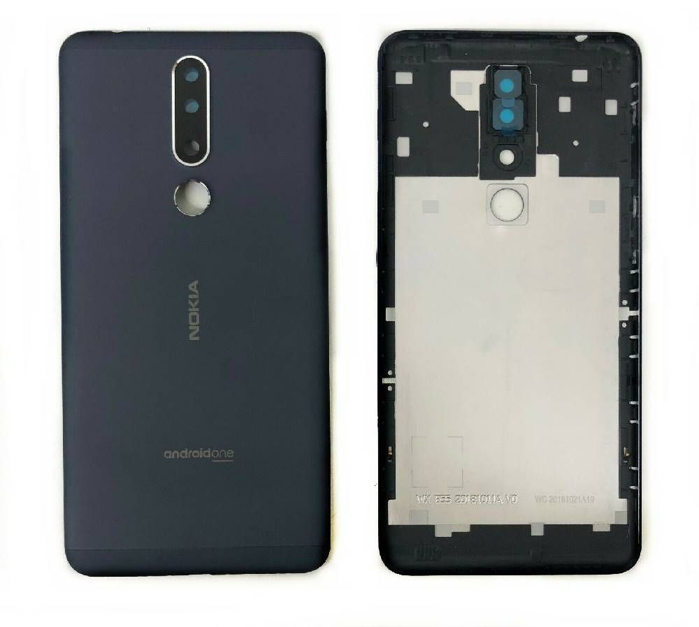 Задняя кришка для Nokia 3.1 Plus Dual Sim TA-1104, серая 17224 фото