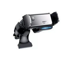 Автотримач Joyroom ZS218 універсальний, зажим, на торпеду,скло, присоска, чорний 25309 фото