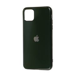 Чехол силиконовый для Apple iPhone 11 Pro Max матовый (TPU) темно-зеленый 26598 фото