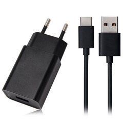 Сетевое зарядное устройство Xiaomi MDY-Q3-EC 1 USB (2A) + провод Type-C Черный 20087 фото
