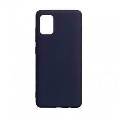 Чехол силиконовый SMTT Samsung A525F A52 (2021) синий 23806 фото