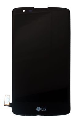 Дисплей для LG K8 K350E, K350N Phoenix 2 черный 05054 фото