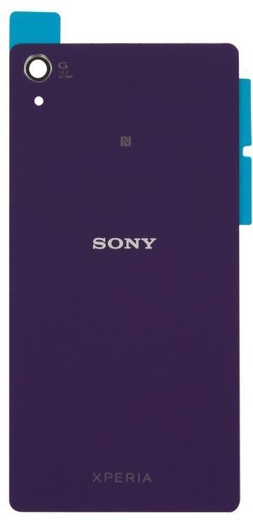 Задня кришка для Sony D6502, D6503 Xperia Z2 фіолетова 05778 фото